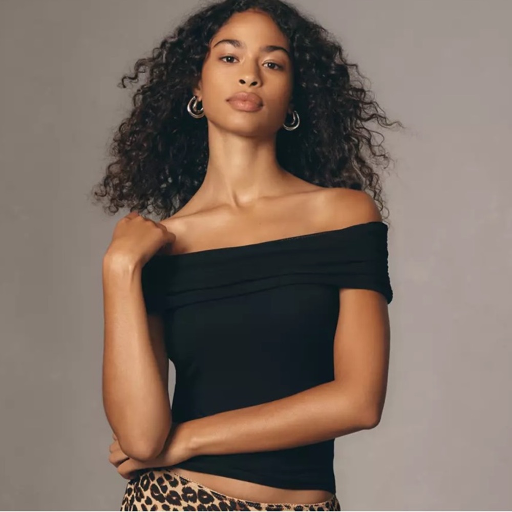 Reformation Rosaline Off-The-Shoulder Top